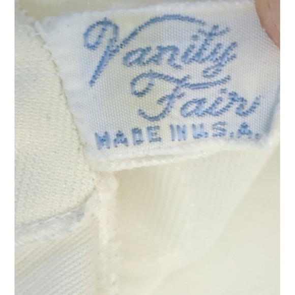 Vintage Vanity Fair Full Slip Women's Size S/34 Nylon Ivory Off White Cream - Picture 4 of 9